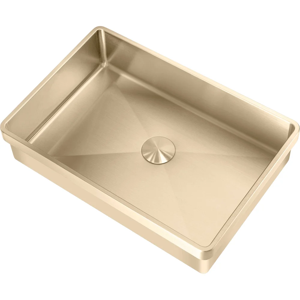 LAVABO HIGH SERVANT M/BUNNVENTIL PVD MESSING v:1538679 LAVABO HIGH SERVANT M/BUNNVENTIL PVD MESSING v:1538679