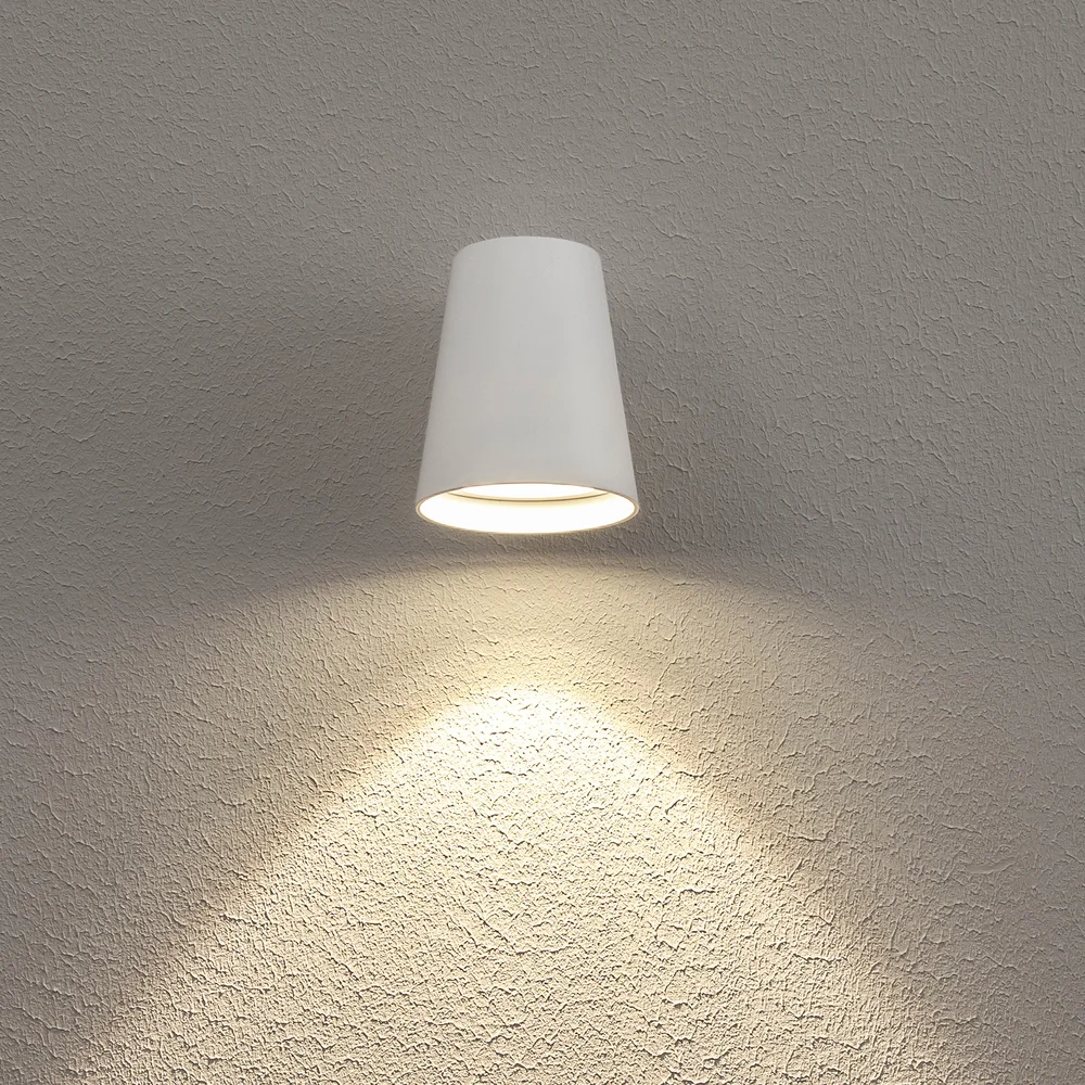 Hide a lite Vegglampe Cone, GU10, hvit v:1309904 Hide a lite Vegglampe Cone, GU10, hvit v:1309904