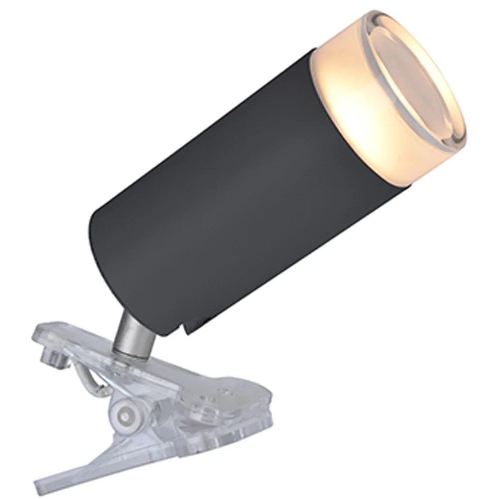 LUTEC CONNECT KLIPA INDOOR LED FLYTTBAR LAMPE SORT v:7099721