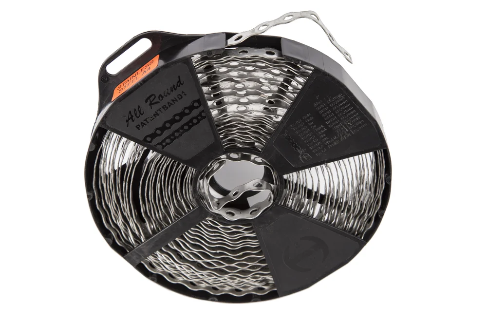 Patentband syrefast 316 rustfritt stål 12mm 10m v:3731513