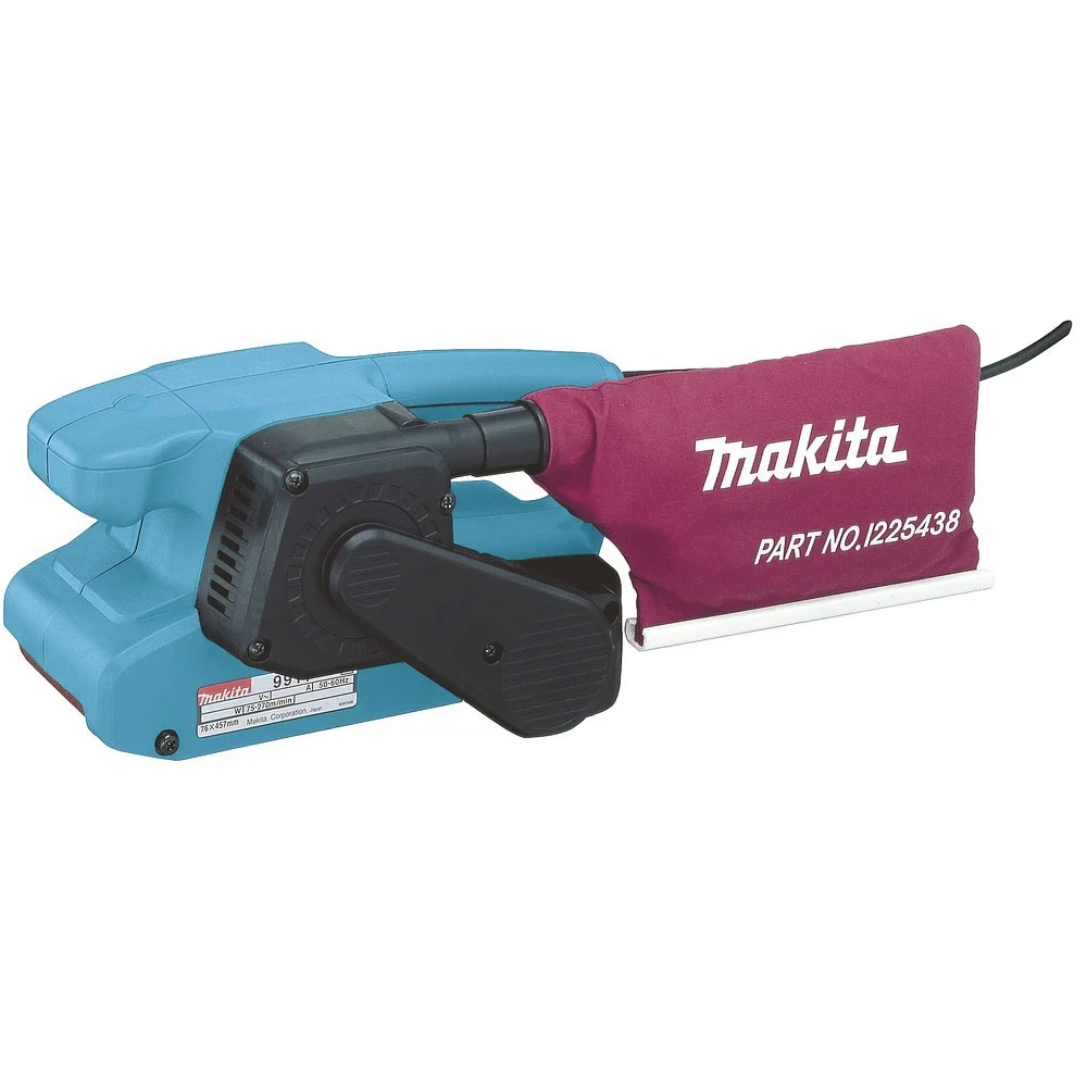 Makita Båndsliper 9911, 650W, 75-270 omdreininger/min, 76 mm. v:8054394 Makita Båndsliper 9911, 650W, 75-270 omdreininger/min, 76 mm. v:8054394