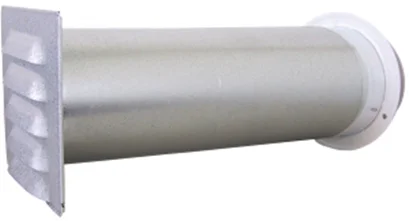 Skapvent ø3″ m/rist metall sf-duk kompl ventil f/20-36cm vegg v:2464545
