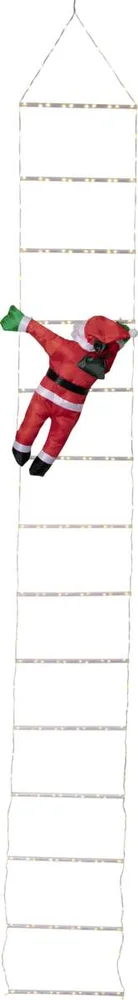 Ladde LED-lys nisse i stige v:3917693