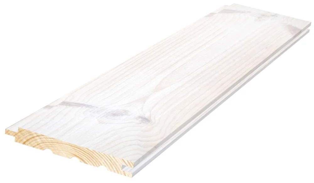 FURU 13X120X4500 SJØBOD NATUR SNØ v:2508776