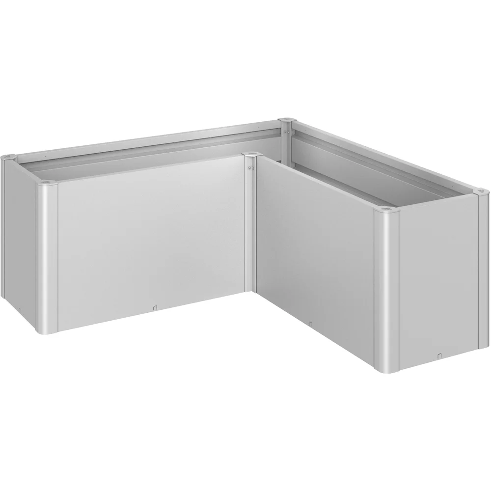 BIOHORT HØYBED BELVEDERE MIDI L150 SØLV METALLIC v:3401584