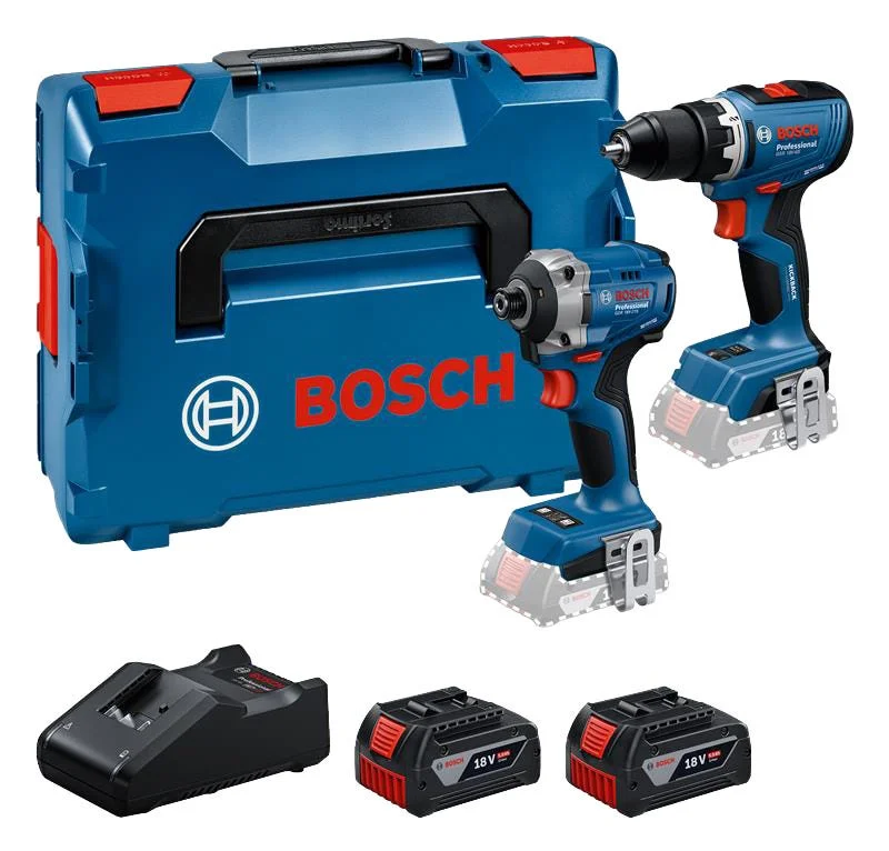 BOSCH VERKTØYSETT 18V GSR GDR 2X5AH LB v:6196356 BOSCH VERKTØYSETT 18V GSR GDR 2X5AH LB v:6196356