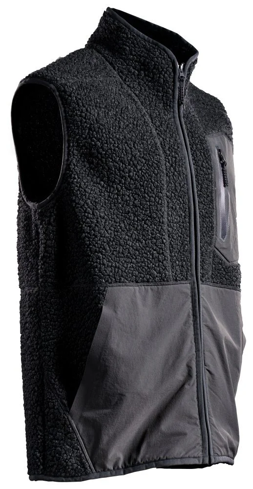 Fiberpelsvest 22465 svart 3XL v:6141972 Fiberpelsvest 22465 svart 3XL v:6141972