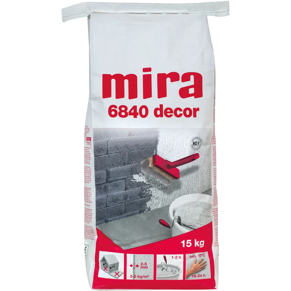 MIRA 6840 DECOR SLEMMEPUSS HVIT 15 KG v:2322886 MIRA 6840 DECOR SLEMMEPUSS HVIT 15 KG v:2322886