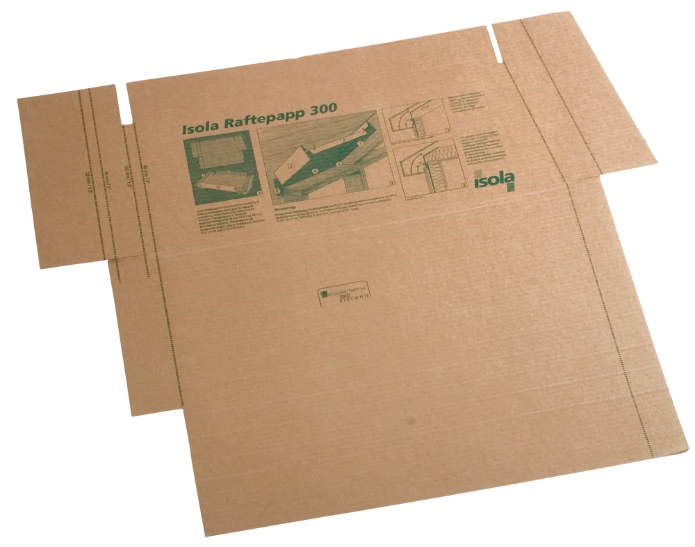 Raftepapp 300 opptil 300 mm isolasjon v:3952957
