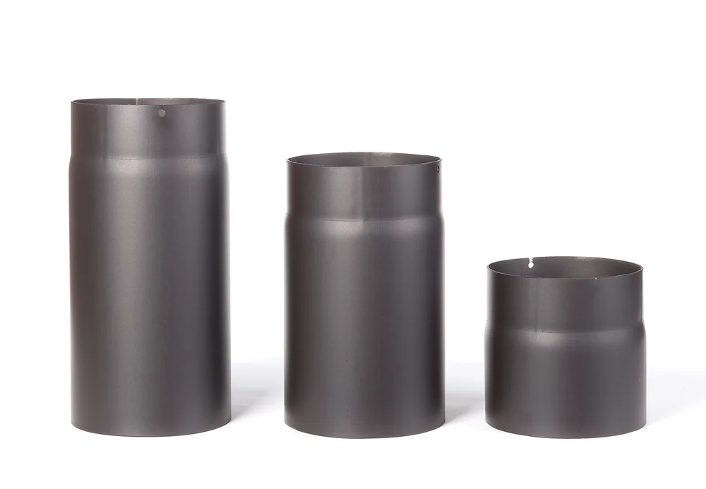 RØKRØR Ø150X250 SORT LAKK 2,0MM v:9055088 RØKRØR Ø150X250 SORT LAKK 2,0MM v:9055088
