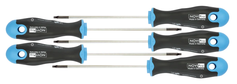 Novipro ergonomisk torx skrutrekkersett 5 deler TX10-30 v:9161542