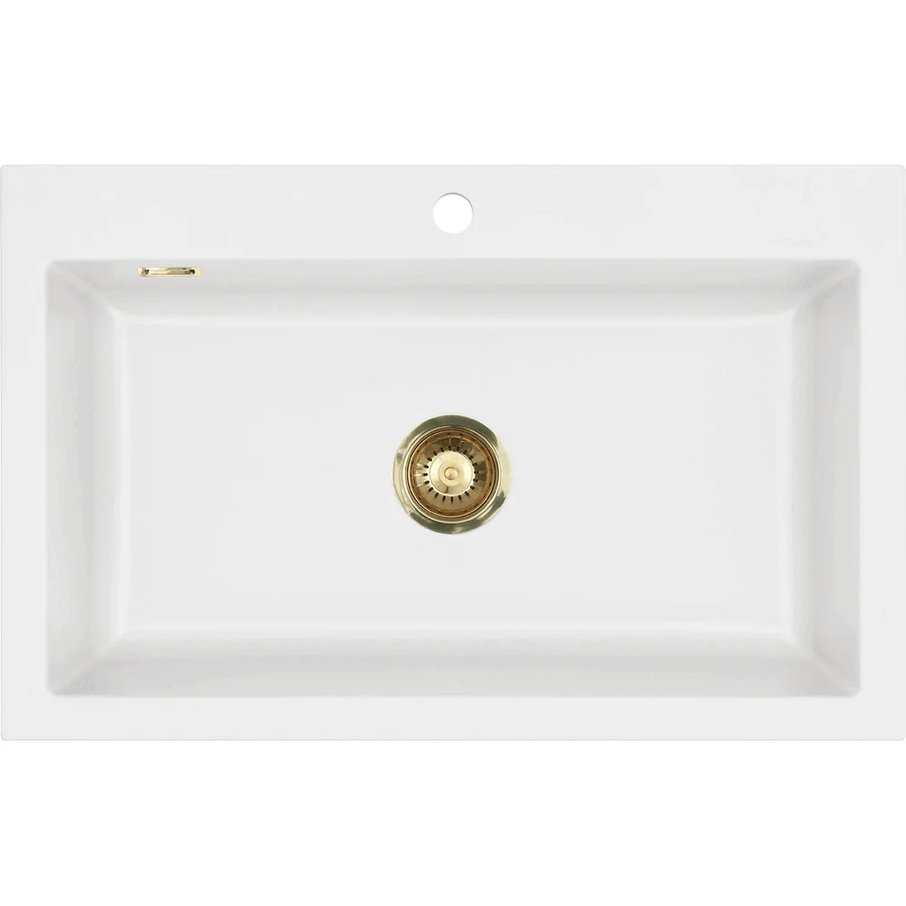 LAVABO MERA 80 KERAMIKK KJØKKENVASK MATT HVIT M/MESSING BUNNVENTIL v:5562217 LAVABO MERA 80 KERAMIKK KJØKKENVASK MATT HVIT M/MESSING BUNNVENTIL v:5562217