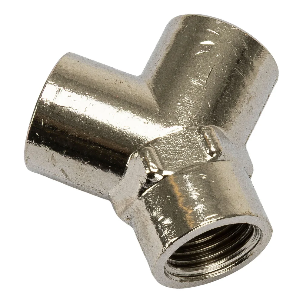 PELA Y-rør, 3xG1/4 v:7862639 PELA Y-rør, 3xG1/4 v:7862639