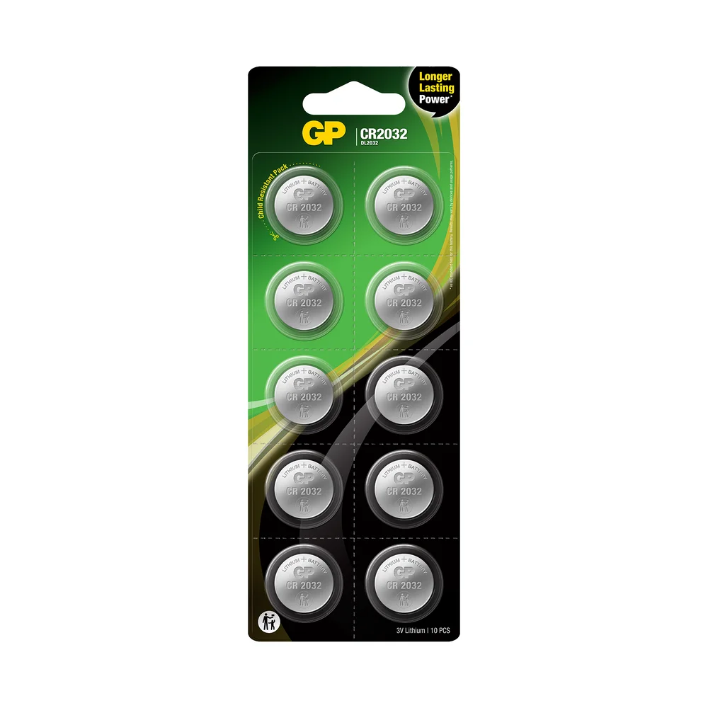 Batteri knappcelle lithium 10 stk v:5681594