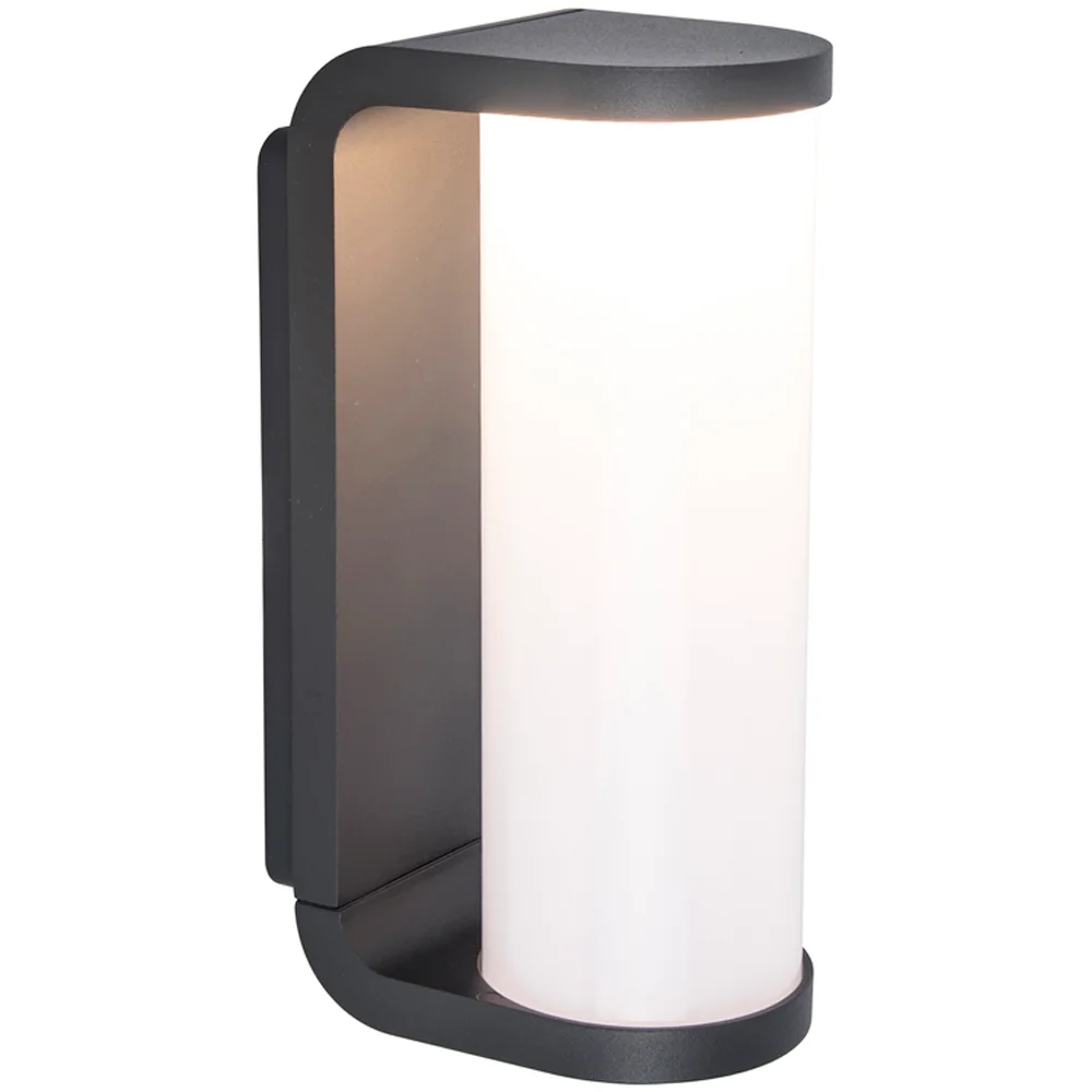 LUTEC ARCHITECTURAL ADALYN VEGGHENGT LAMPE MØRK GRÅ v:1604419 LUTEC ARCHITECTURAL ADALYN VEGGHENGT LAMPE MØRK GRÅ v:1604419