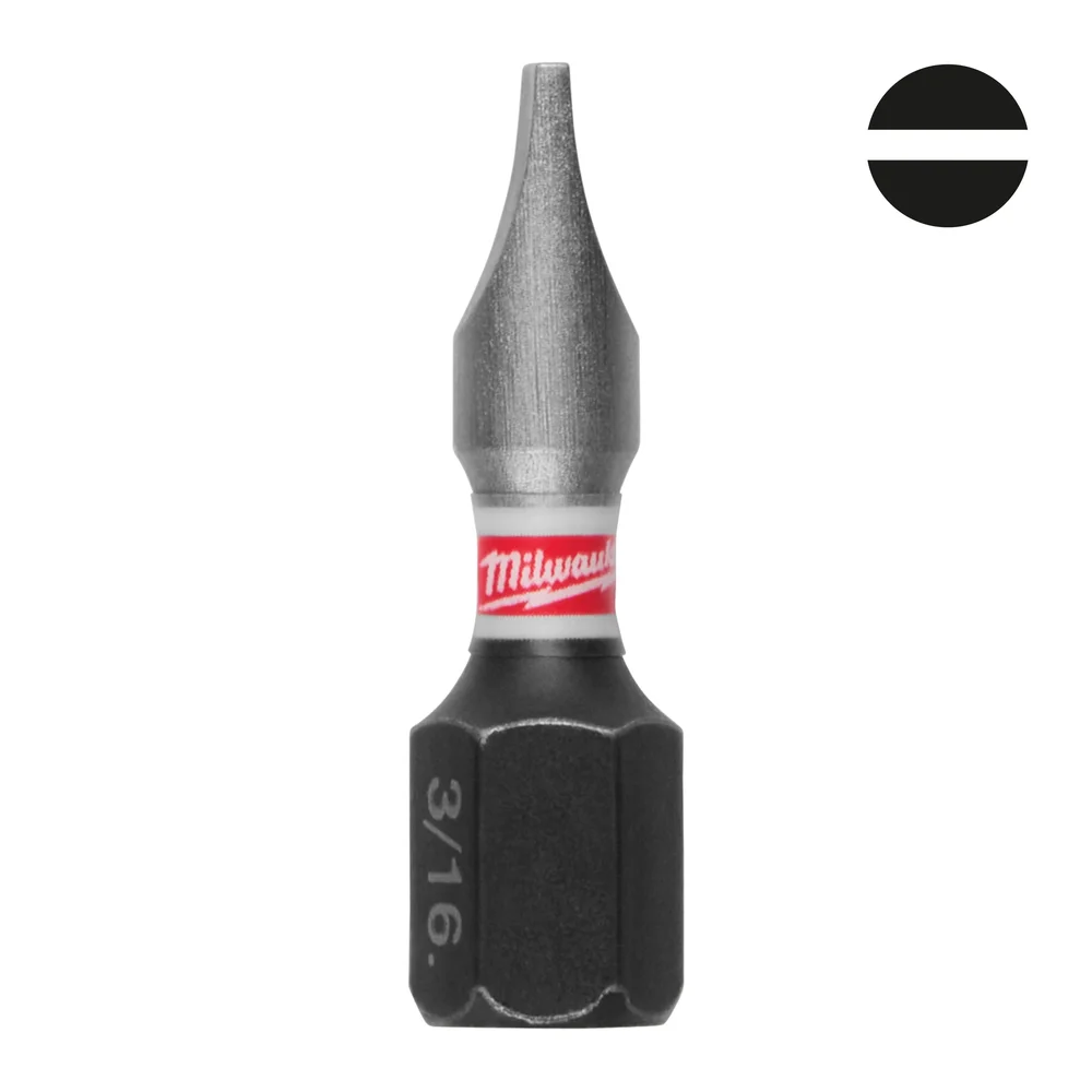 Milwaukee Bits SHW spor 1,2x6,5 25 mm, 3-pakk v:7986322