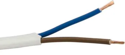 Kabel pl 2×0,75 hvit 5m/ring h03vvh2-f v:4231992