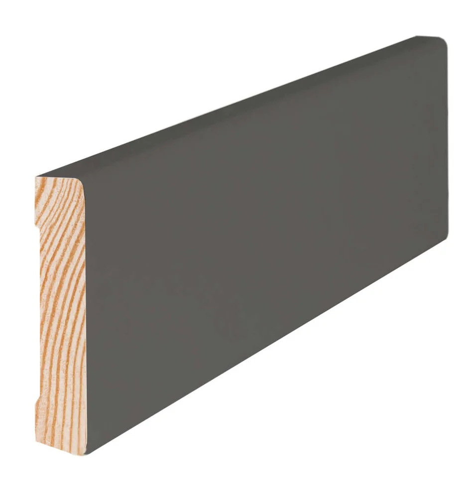 Combiwood 12x58x4400 karmlist rund malt v:8836377 Combiwood 12x58x4400 karmlist rund malt v:8836377