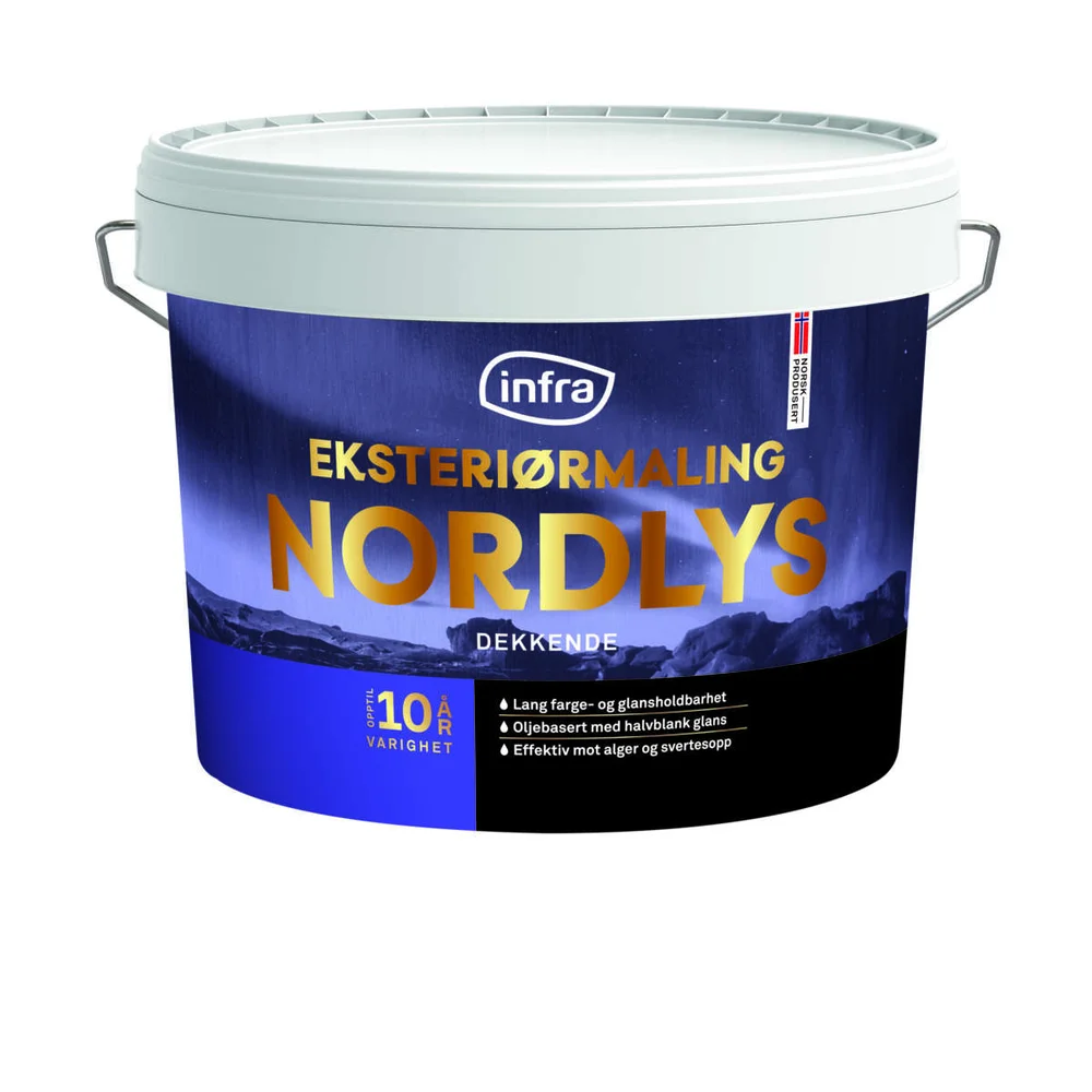 Infra Nordlys oljemaling v:1020624