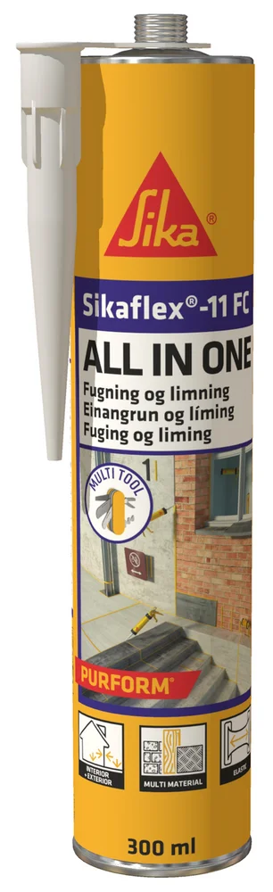 FUG OG LIM SIKAFLEX-11FC WHITE 0,3L v:1688528 FUG OG LIM SIKAFLEX-11FC WHITE 0,3L v:1688528
