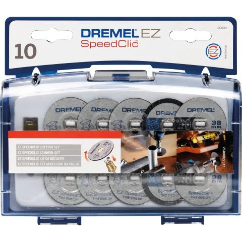 EZ SpeedClic SC690 Dremel Tilbehørssett JZ56949 EZ SpeedClic SC690 Dremel Tilbehørssett JZ56949