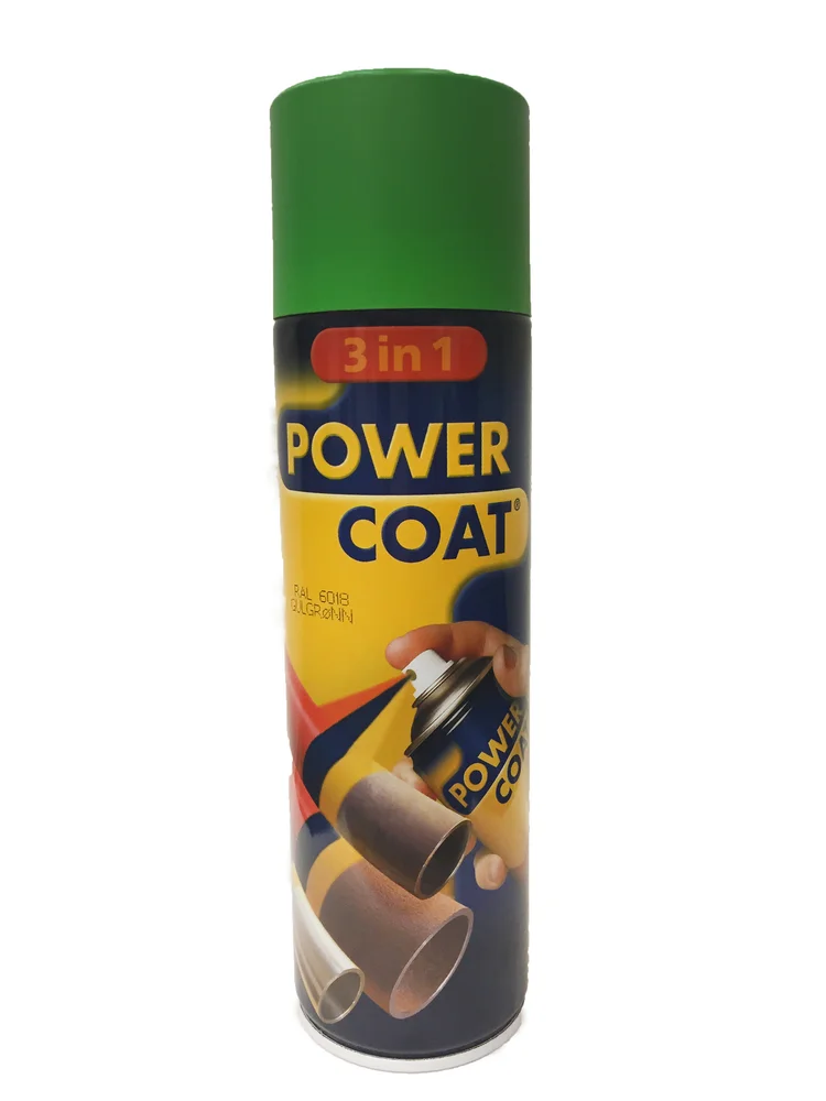 POWER COAT 3IN1 SPRAY GULGRØNN v:4247954 POWER COAT 3IN1 SPRAY GULGRØNN v:4247954