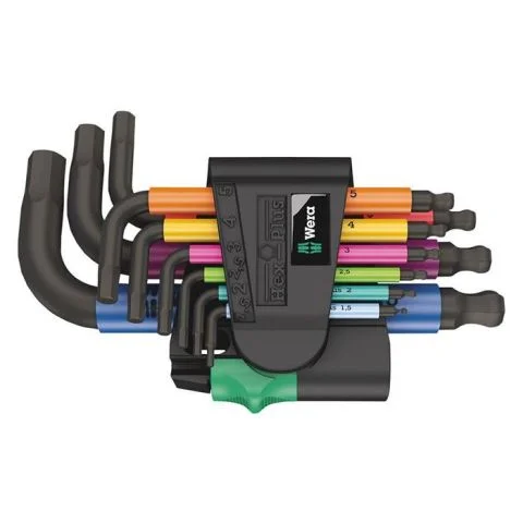 950/9 Hex-Plus Multicolour 2 Wera Vinkelskrutrekkersett 2500192 950/9 Hex-Plus Multicolour 2 Wera Vinkelskrutrekkersett 2500192