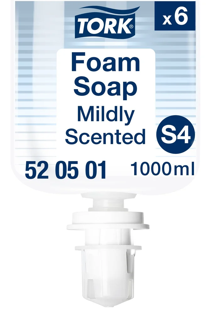 TORK SKUMSÅPE TORK S4 MILD 1L v:1690229 TORK SKUMSÅPE TORK S4 MILD 1L v:1690229