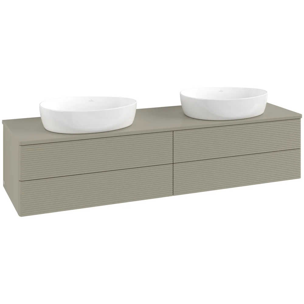 V&B ANTAO SERVANTSKAP 4 SKUFFER RILLET 1600X360X500 FOR 2 SERV. M/KRANHULL STENGRÅ v:6904756