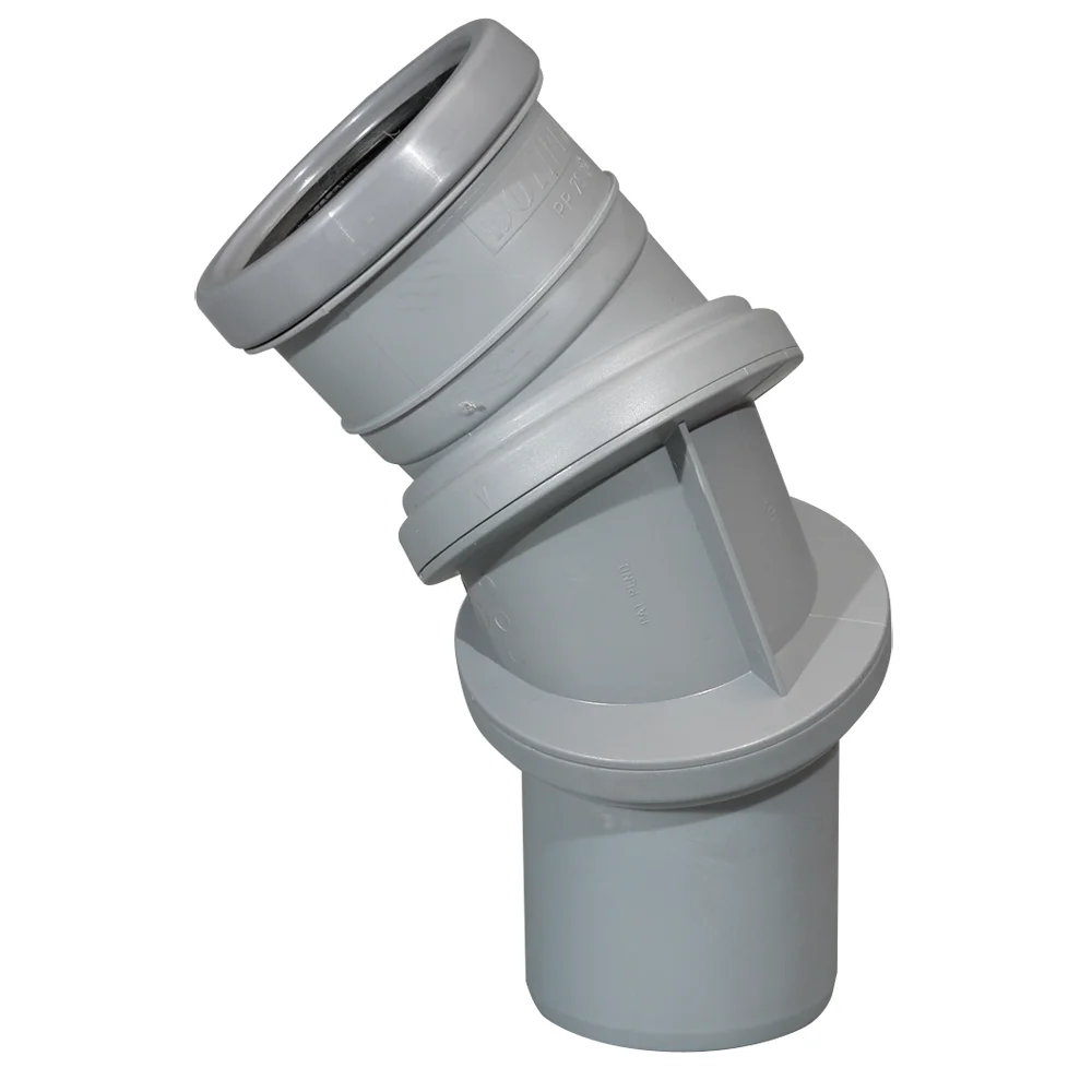 JOTIFLEX 75MM BEND 0-90° ENKELMUFFE GRÅ v:8807470