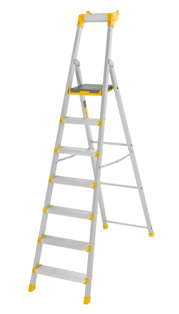 Trapp Proff 55PN eloksert 7-trinn 1,70m – Wibe v:8839100 Trapp Proff 55PN eloksert 7-trinn 1,70m – Wibe v:8839100