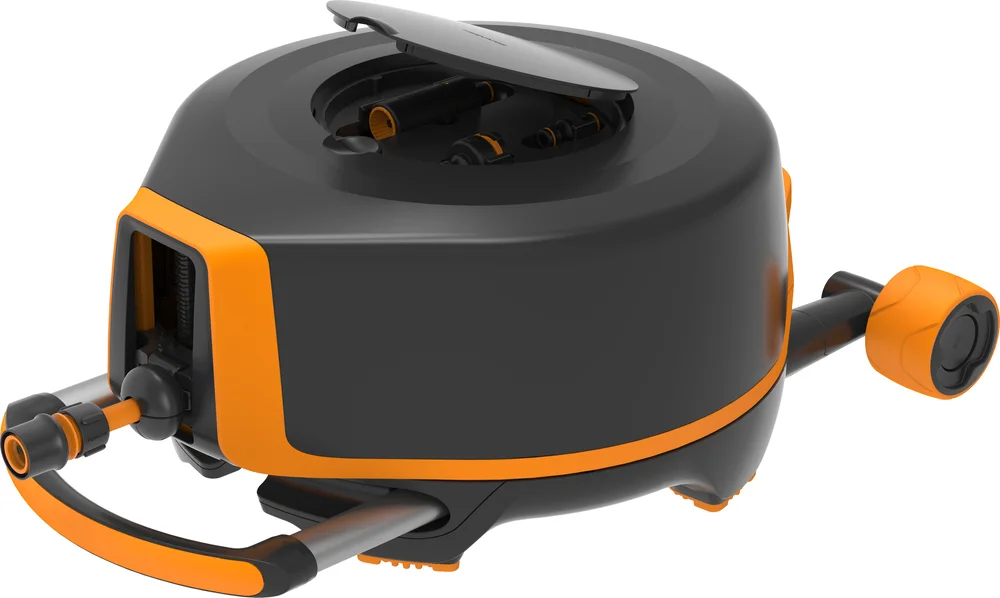 Fiskars Waterwheel Autom XL m/hjul 20+7m v:8146583 Fiskars Waterwheel Autom XL m/hjul 20+7m v:8146583