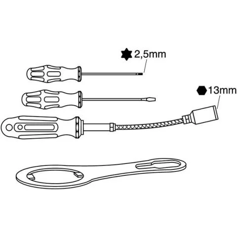 GB43000021 01 Gustavsberg Verktøysett 3086080