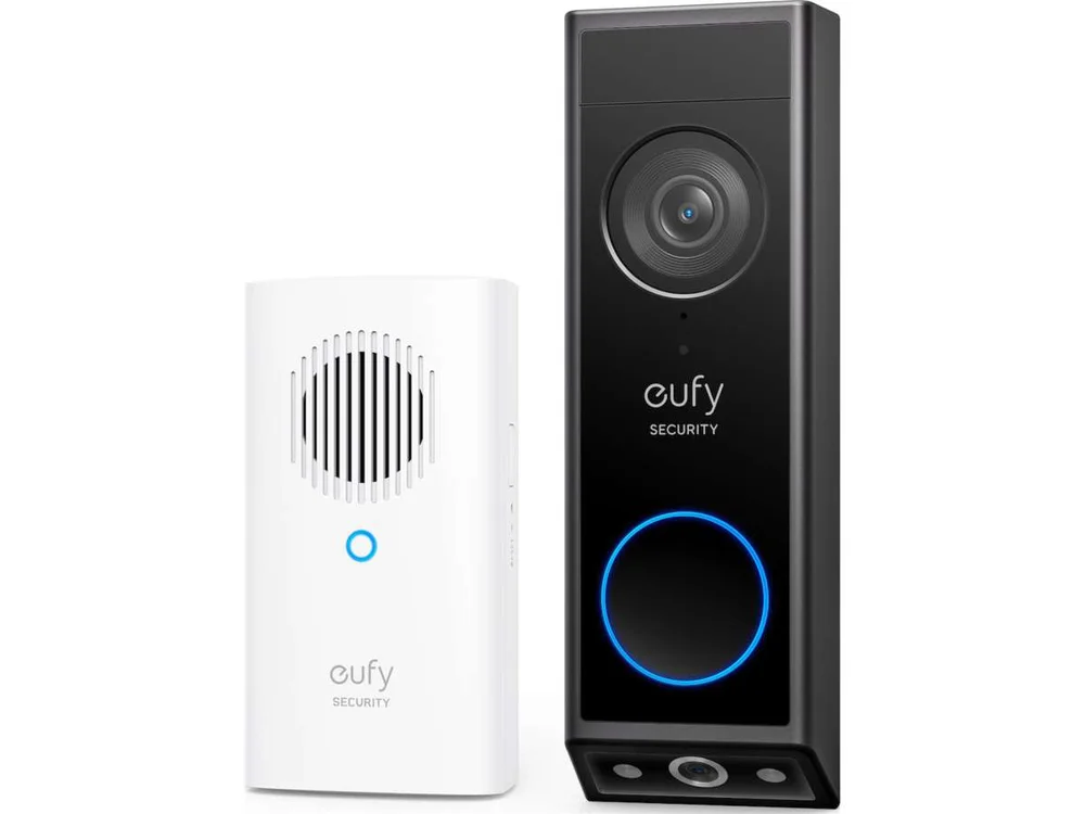 Eufy Video Doorbell E340 Videodørklokke med Gong v:4026250 Eufy Video Doorbell E340 Videodørklokke med Gong v:4026250