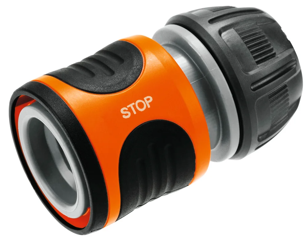 Slangekobling 1/2" Med stopp – Gardena v:5877751 Slangekobling 1/2" Med stopp – Gardena v:5877751
