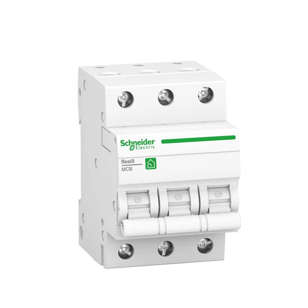 Schneider Electric Nedbryter, 3-pols, Resi9 v:6079684 Schneider Electric Nedbryter, 3-pols, Resi9 v:6079684
