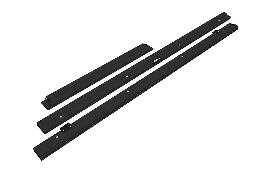 Dørkarm 93 mm 70×200 cm dempet sort v:3085488