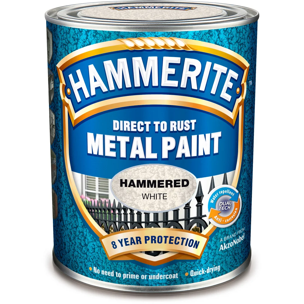 HAMMERITE HAMMER EFFECT HVIT 0.25L v:1684175