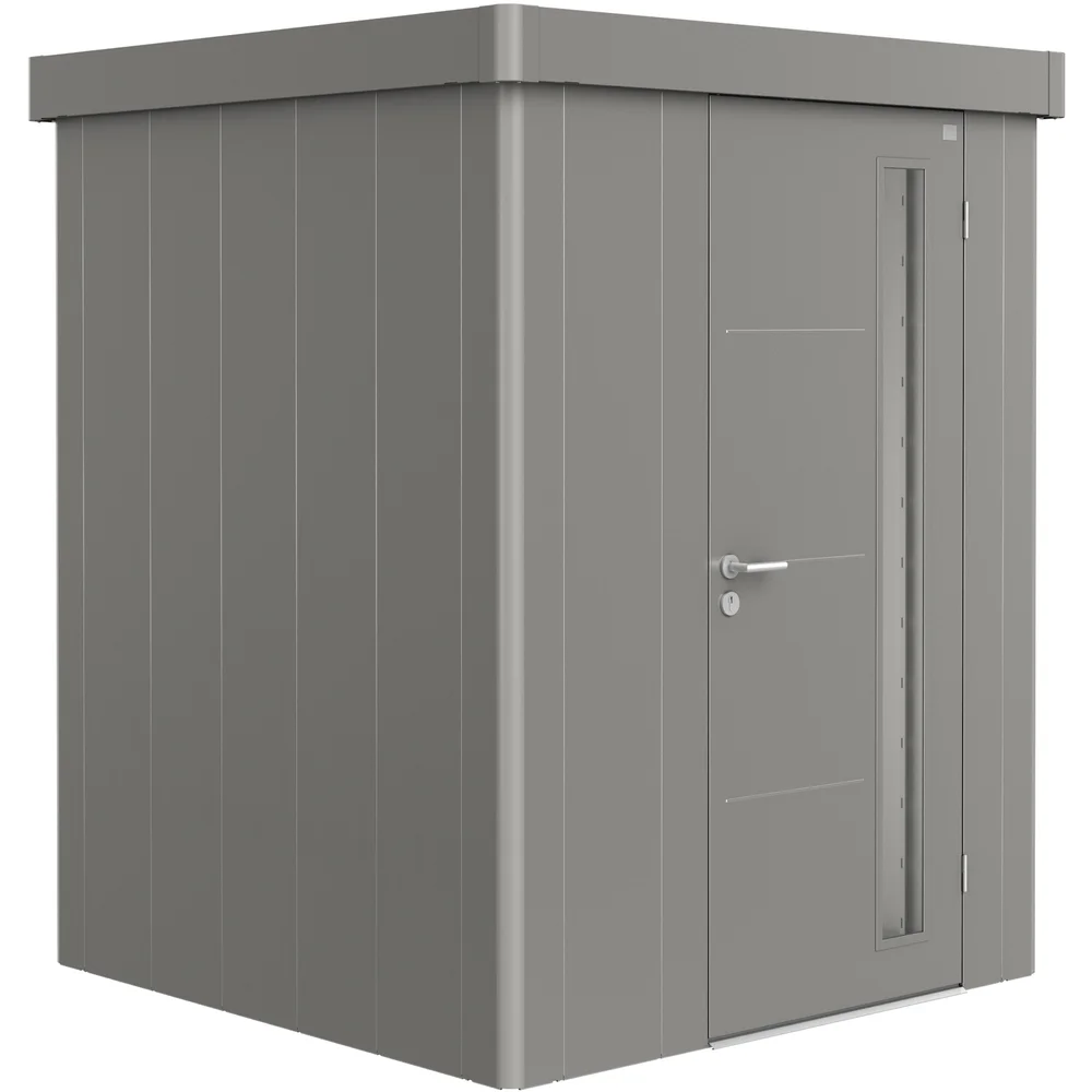 BIOHORT REDSKAPSBOD NEO 1A STD. DØR KVARTSGRÅ METALLIC v:1144665