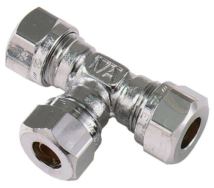 Gelia kobberrør T-rør 10 mm v:4801590