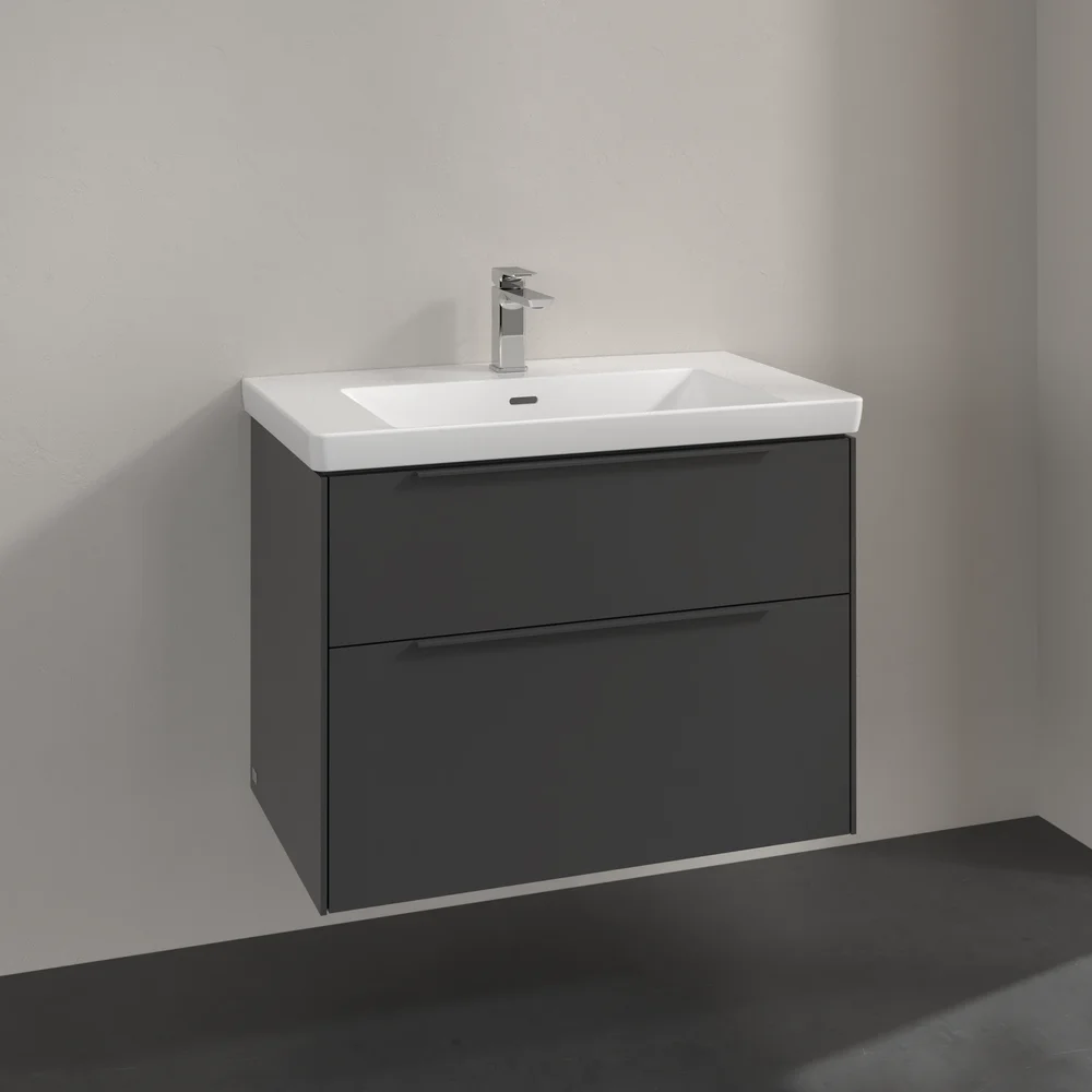 V&B SUBWAY 3.0 SERVANTSKAP 77X57 GRAPHITE HÅNDTAK I MØBELETS FARGE v:7407551
