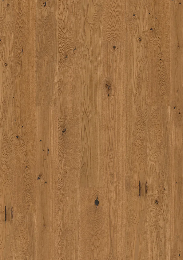 Parkett 1-stav eik honey oljet/børstet 14x138x2200mm v:2625845