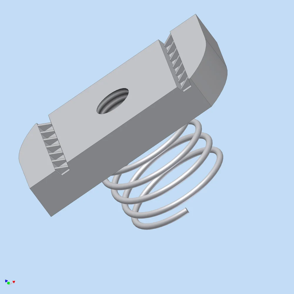 MUTTERBRIKKE D8 OG M8 SKRUE v:2903357 MUTTERBRIKKE D8 OG M8 SKRUE v:2903357