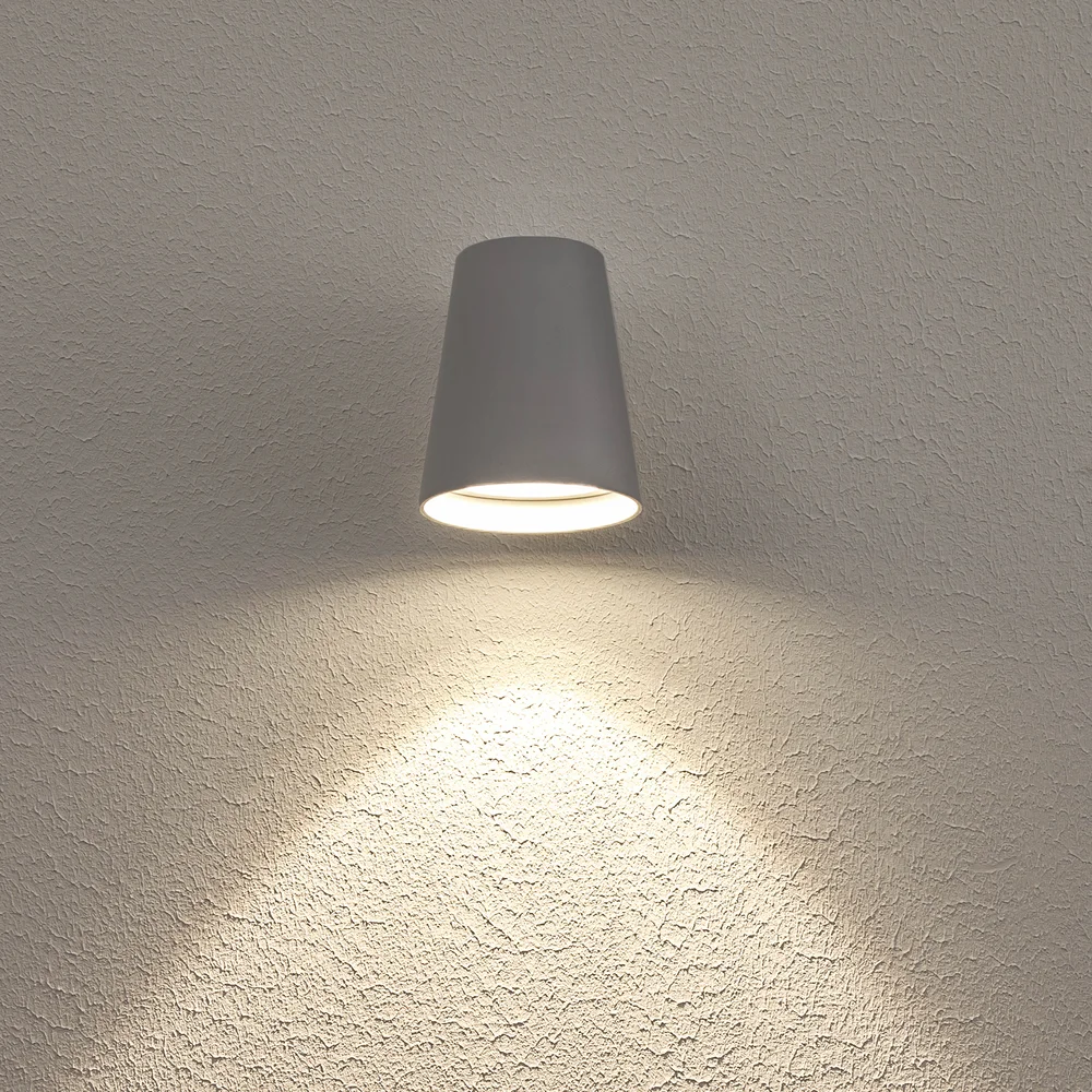 Hide a lite Vegglampe Cone, grå, 3W v:5741706 Hide a lite Vegglampe Cone, grå, 3W v:5741706