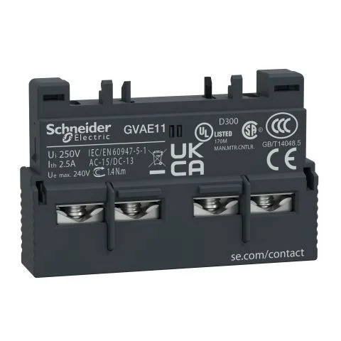 GVAE11 Schneider Electric Hjelpekontaktblokk 3101795