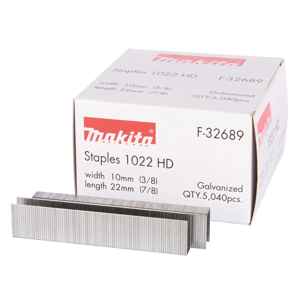 Makita Klammer til BST220 & BST221, 10×22 mm, 5040 stk v:1471020