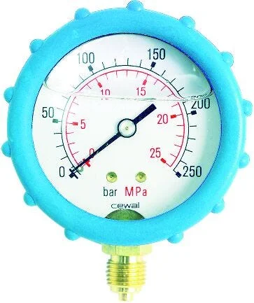 MANOMETER MED INKLUDERT BESKYTTELSE OG TILKOBLING BAK v:1319908