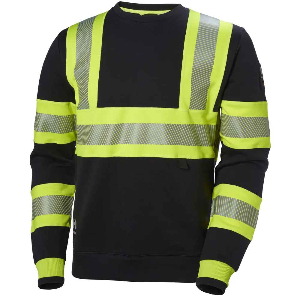 Helly Hansen Workwear Svettegenser varsel ICU, klasse 1, svart/gul v:6905158 Helly Hansen Workwear Svettegenser varsel ICU, klasse 1, svart/gul v:6905158