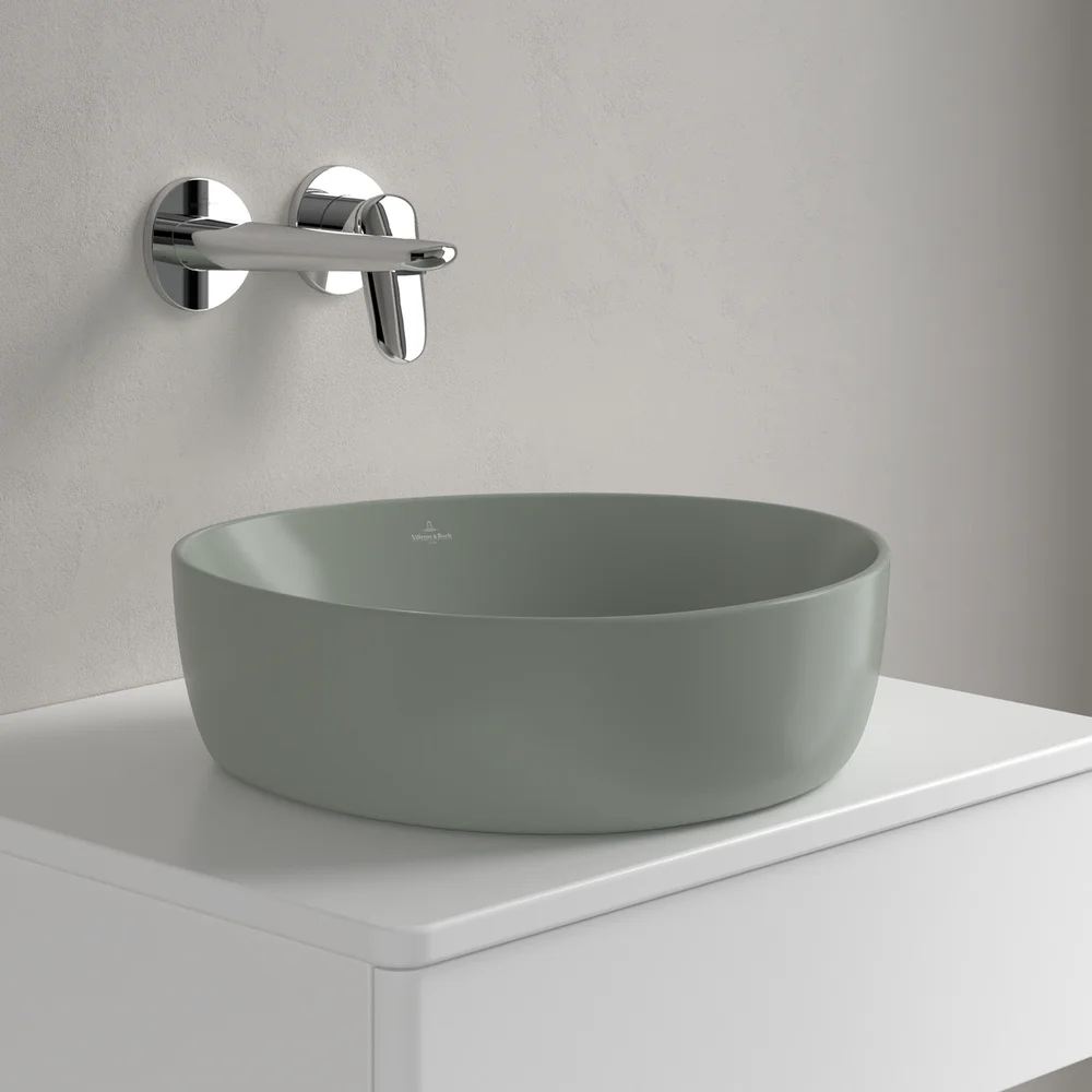 V&B ANTAO SERVANT C+ 40X39,5 U/OVERLØP MORNING GREEN v:9011227