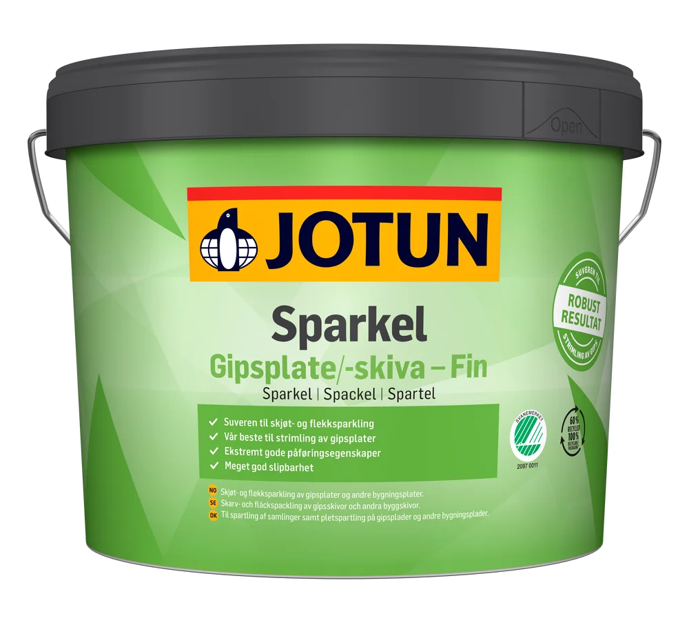 Sparkel gipsplate fin 3 liter v:8150034
